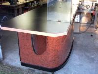 Low profile espresso cart